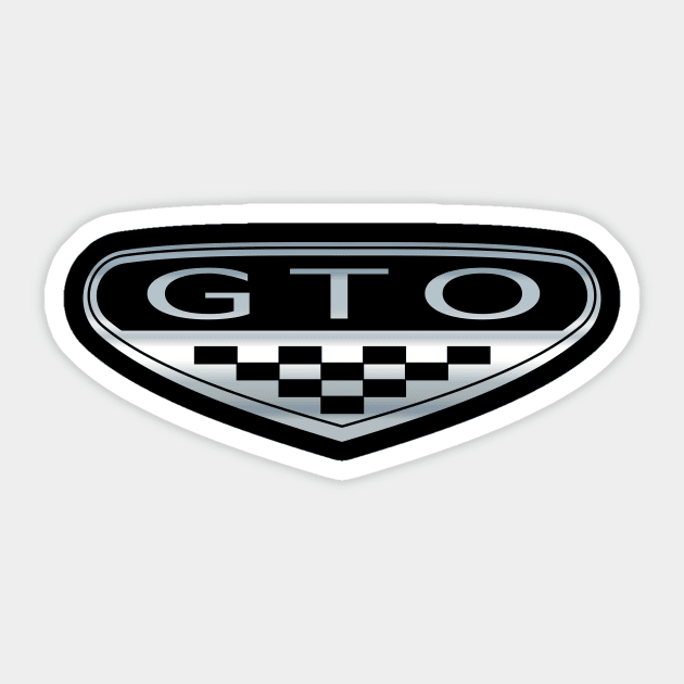Pontiac GTO Emblem - Front Sticker by MarkQuitterRacing